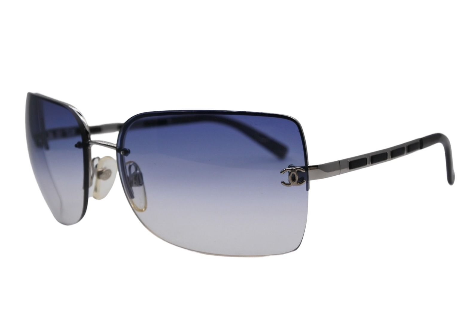 CHANEL シャネル リムレス サングラス 4112 c 124 8g サイズ62□ 16