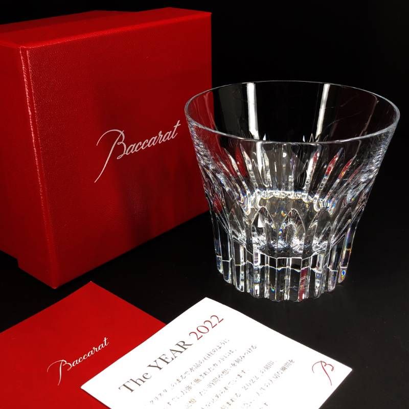 美品・箱付き】Baccarat バカラ／クリスタ 2022イヤー タンブラー