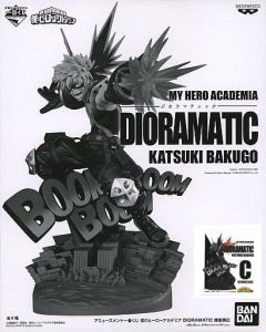 爆豪勝己 C(白黒ブラシ彩色) 「アミューズメント一番くじ 僕のヒーロー