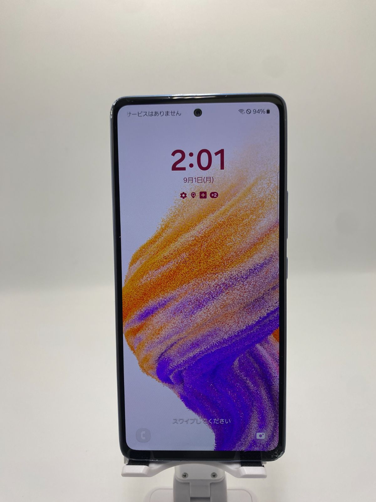 Galaxy A53 5G SCG15 128GB au 画面割れ ジャンク Galaxy A53 5G 128GB