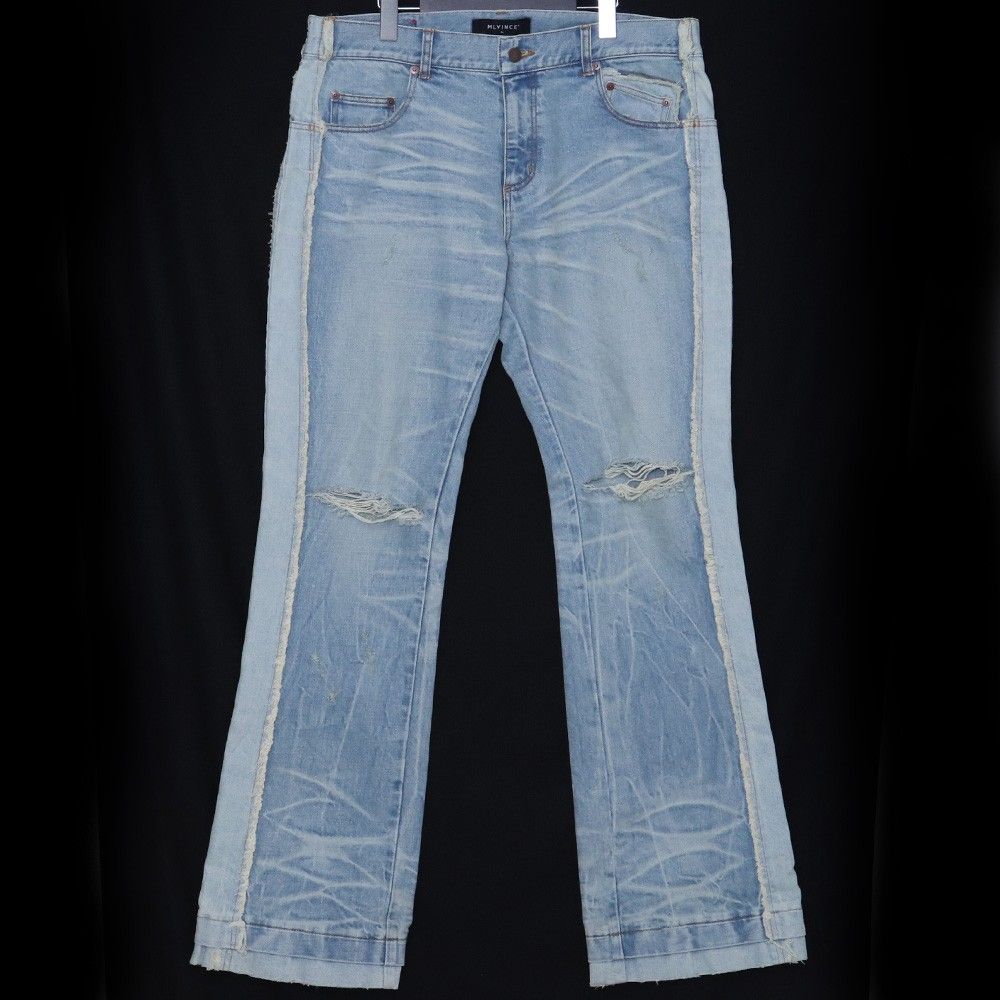 MLVINCE DB FLARE JEANS サイズ34 インディゴ - メルカリ