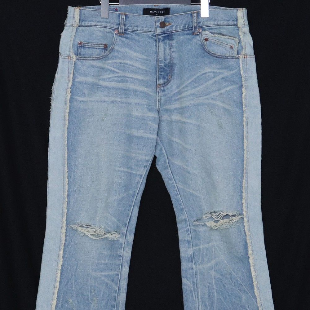 MLVINCE DB FLARE JEANS サイズ34 インディゴ - メルカリ