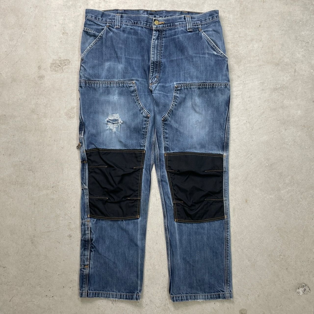 メンズ Carhartt カーハート ダブルニー デニム ペインターパンツ