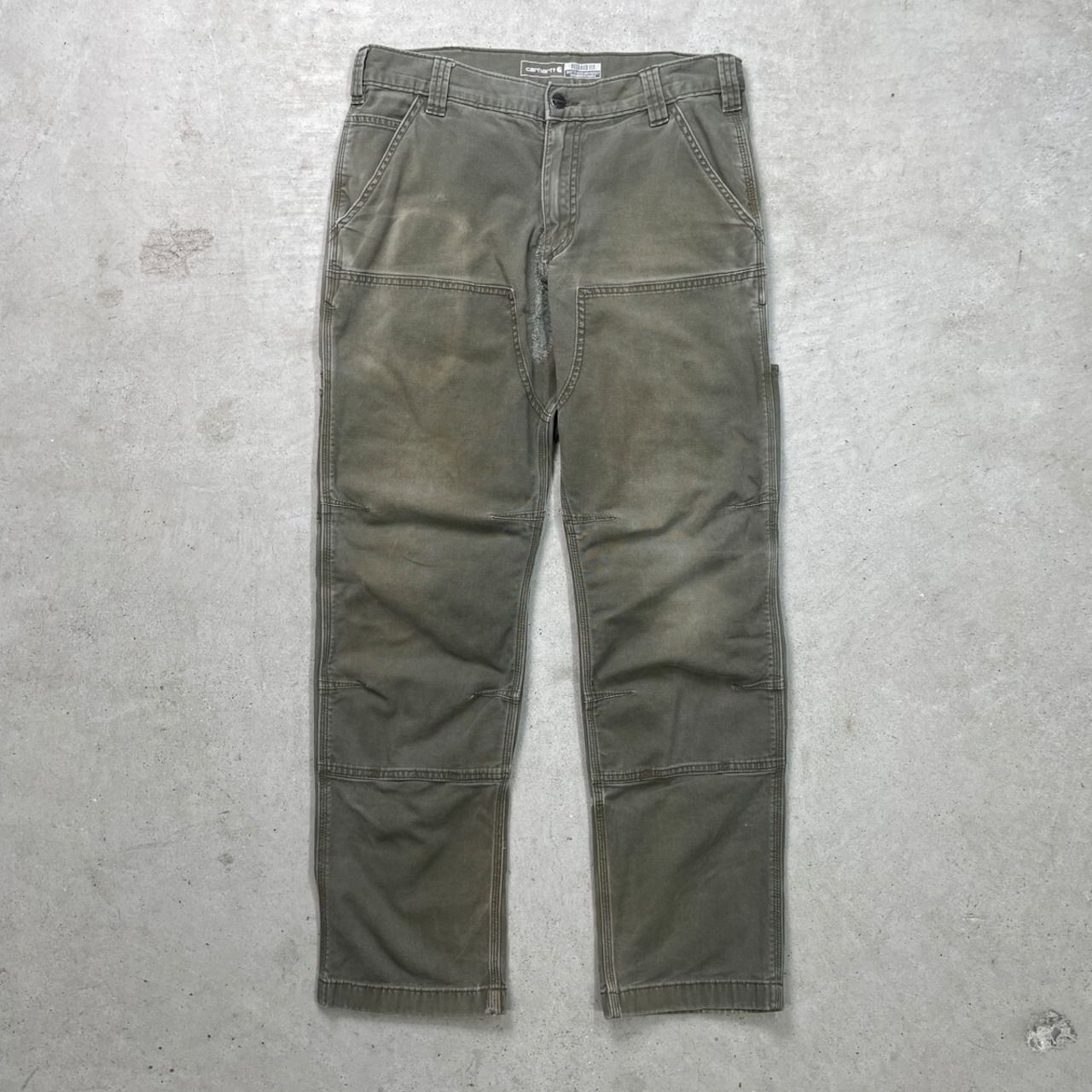 Carhartt カーハート ダブルニー ダック ワークパンツ メンズW32 古着