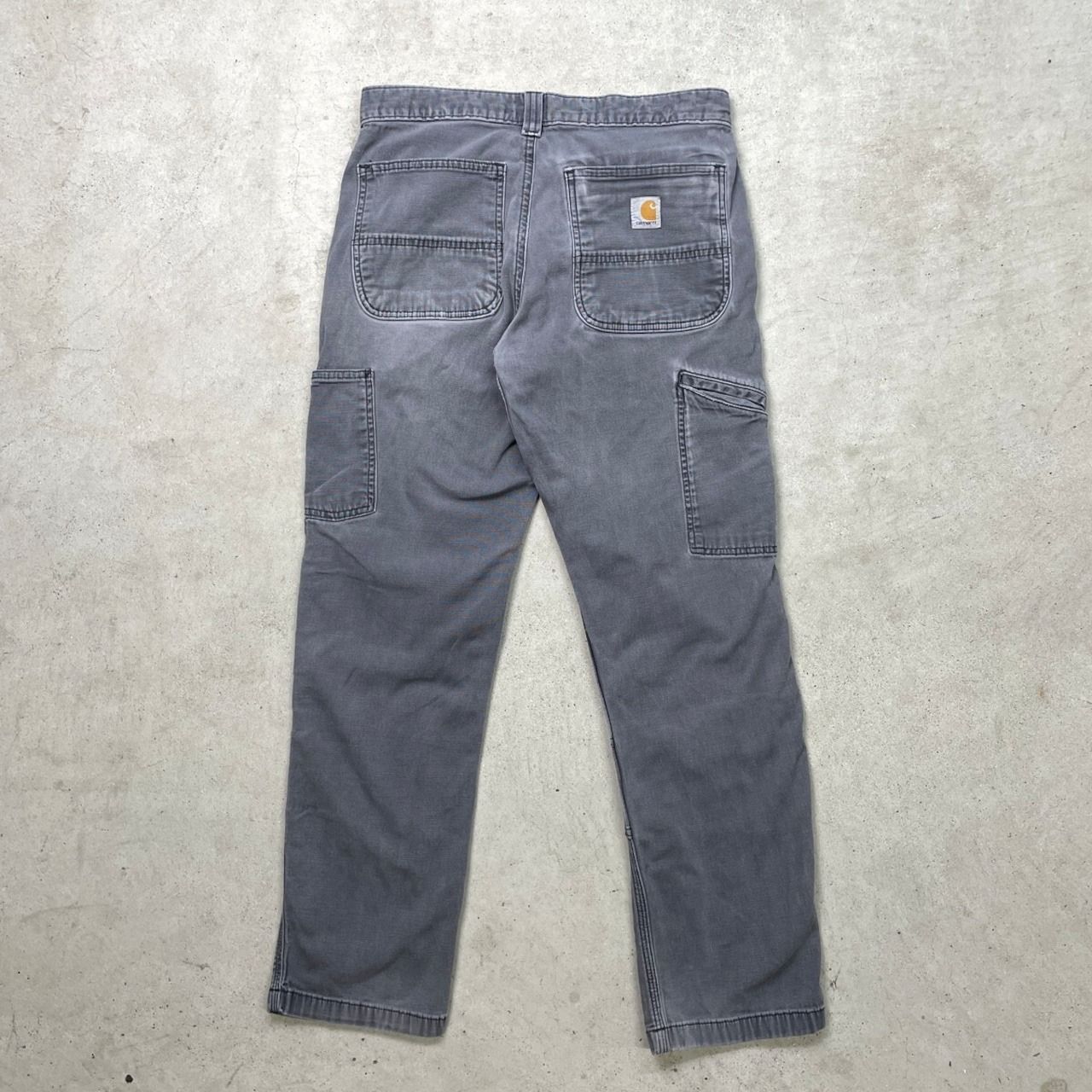カーハート ダブルニー ペインターパンツ ダック W31 ダークグレー ダメージ カーハート ダブルニー ペインターパンツ ダック W38 ダークグレー