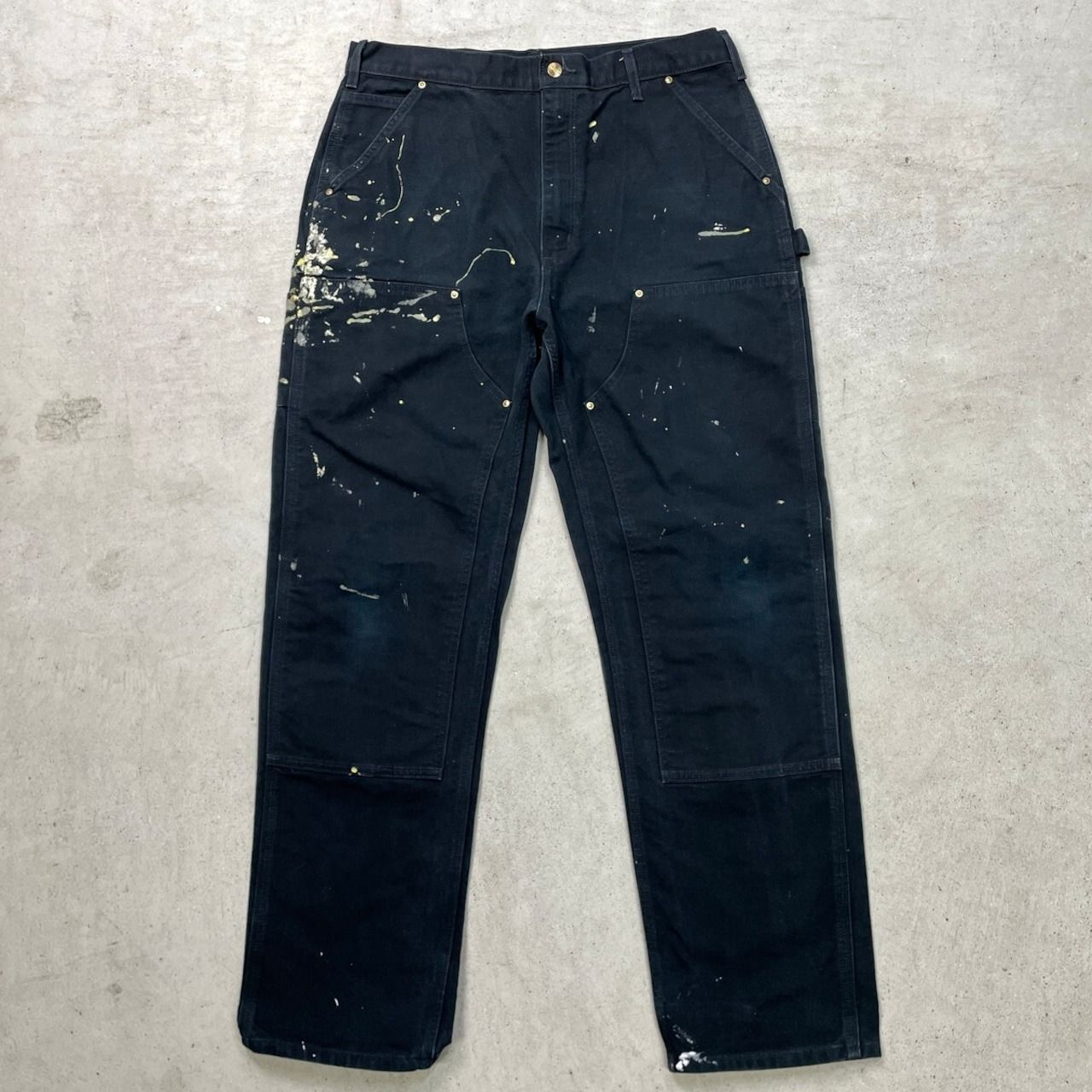 00年代 USA製 Carhartt カーハート ダブルニー ダック ペインター 