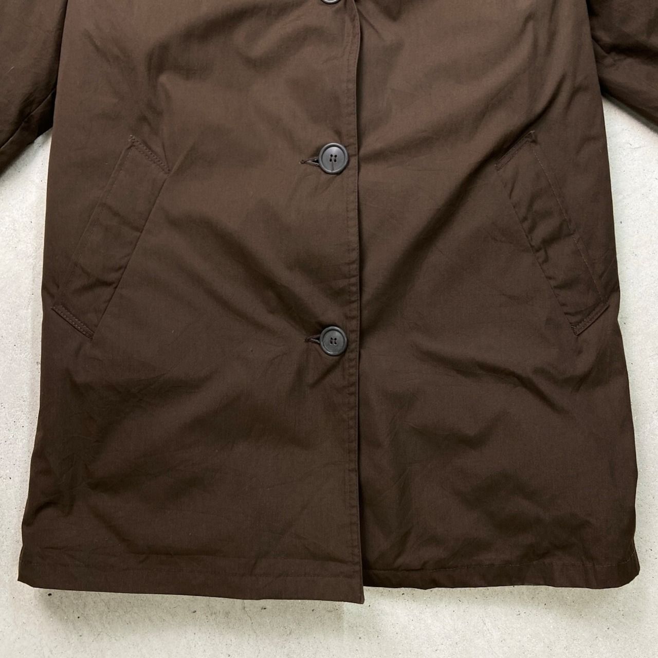 80年代 Eddie Bauer エディーバウアー グースダウンコート 襟ボア 