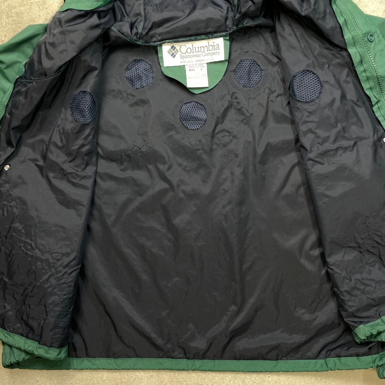 90年代 Columbia コロンビア PFG フィッシングジャケット 短丈 メンズL