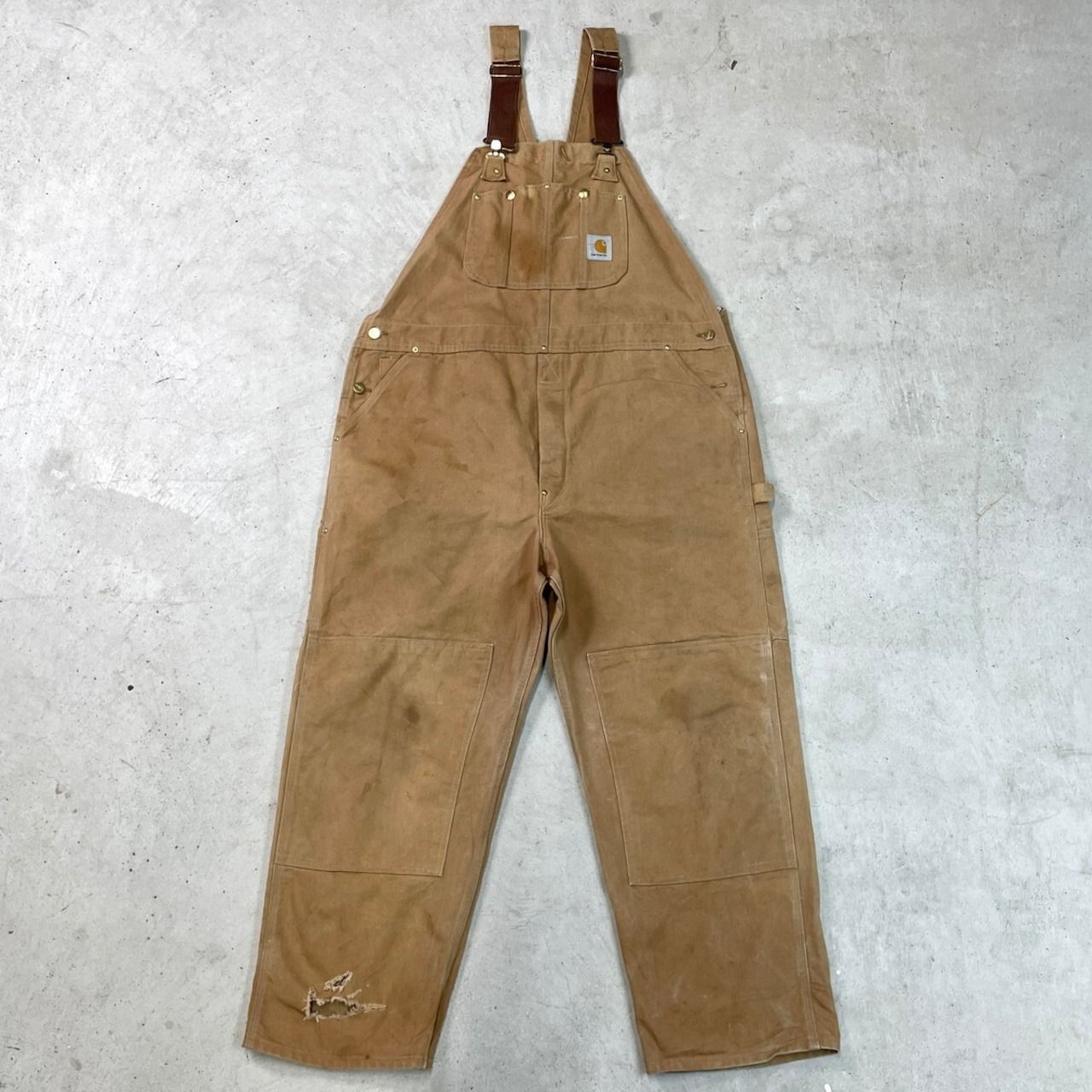 90年代 USA製 Carhartt カーハート ダック地 ダブルニー