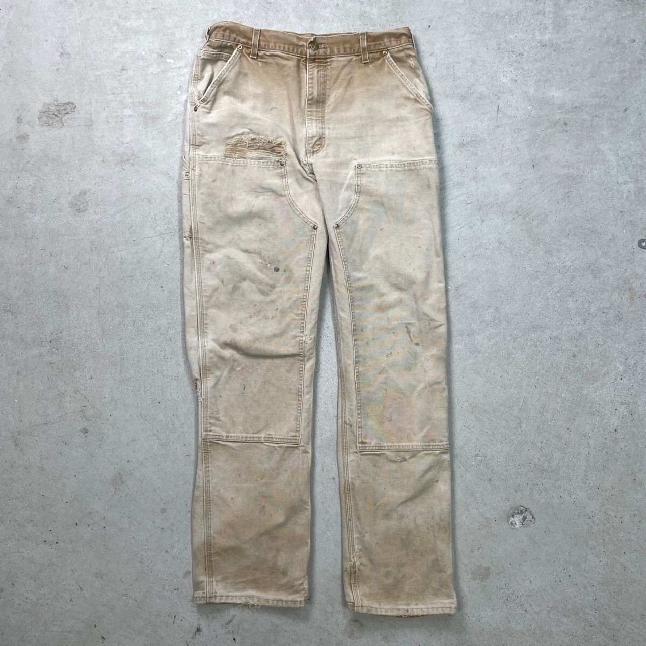 00年代 USA製 Carhartt カーハート ダブルニー ダック ペインター