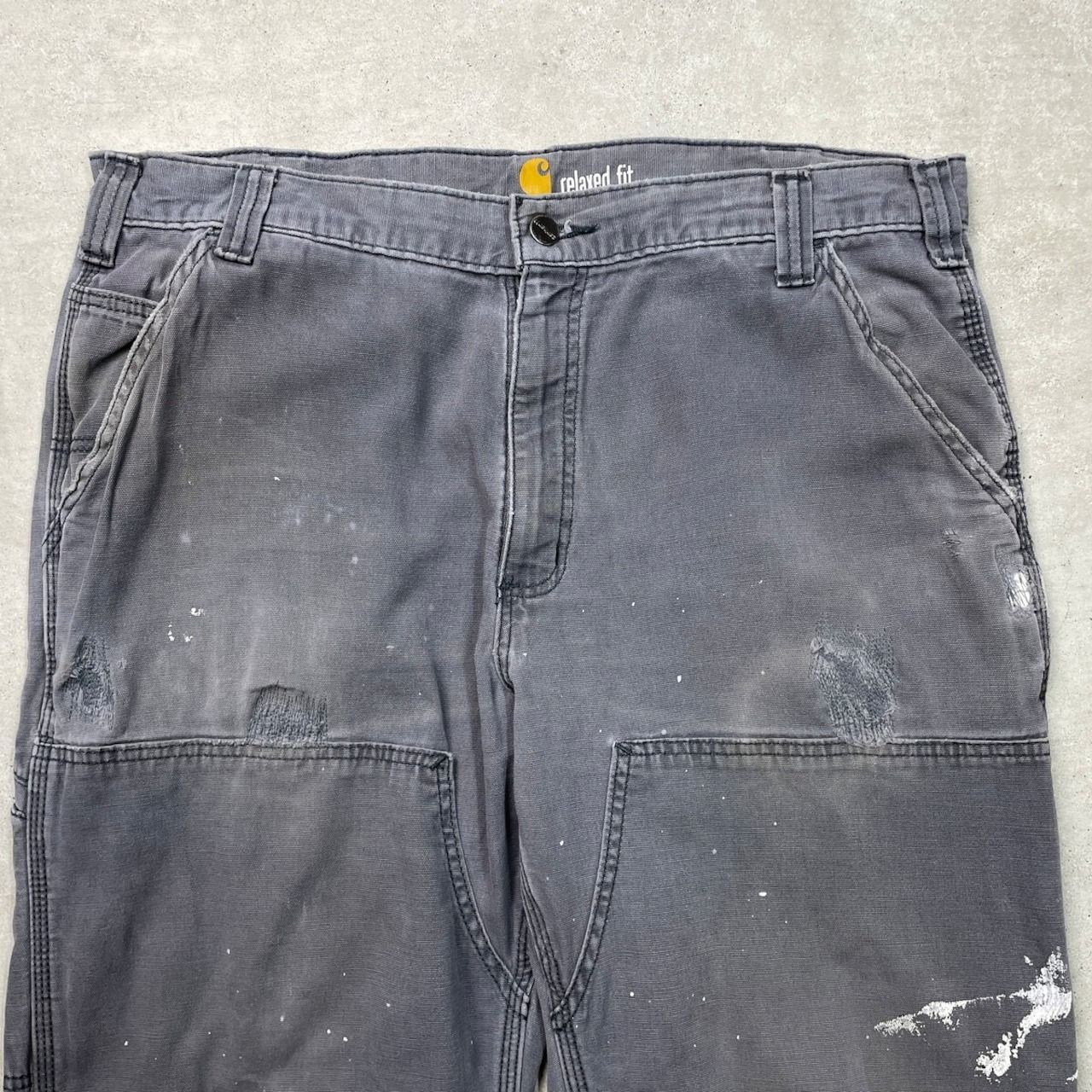 Carhartt カーハート ダブルニー ダック ワークパンツ ペンキ飛び