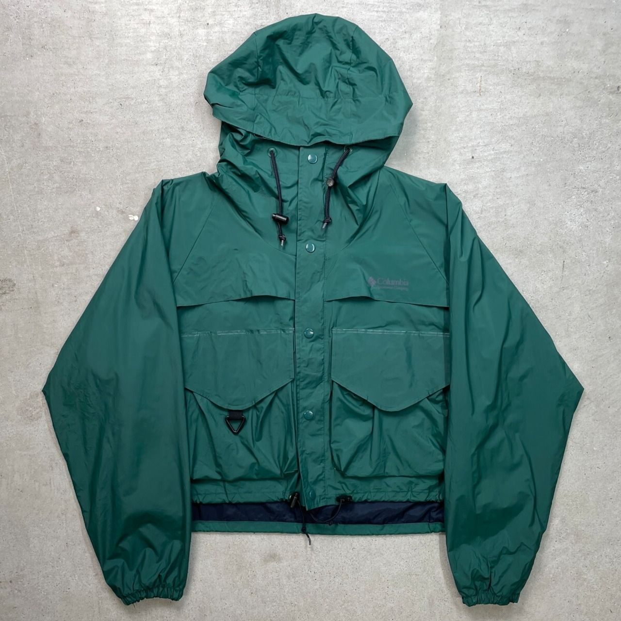 90年代 Columbia コロンビア PFG フィッシングジャケット 短丈 メンズL