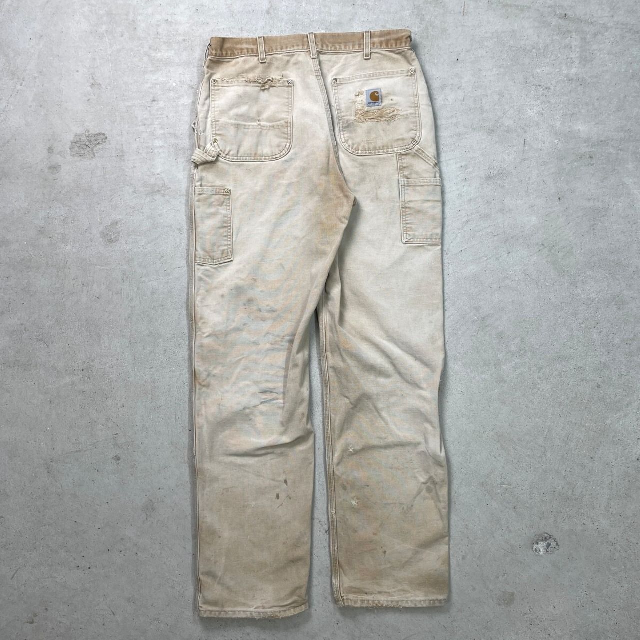 00年代 USA製 Carhartt カーハート ダブルニー ダック ペインター 
