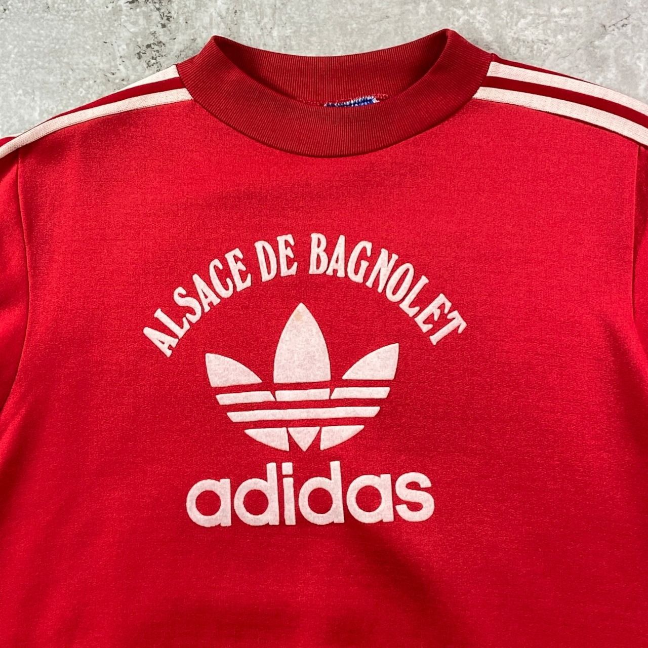 70年代 フランス製 VENTEX社製 adidas アディダス トレフォイルロゴ 