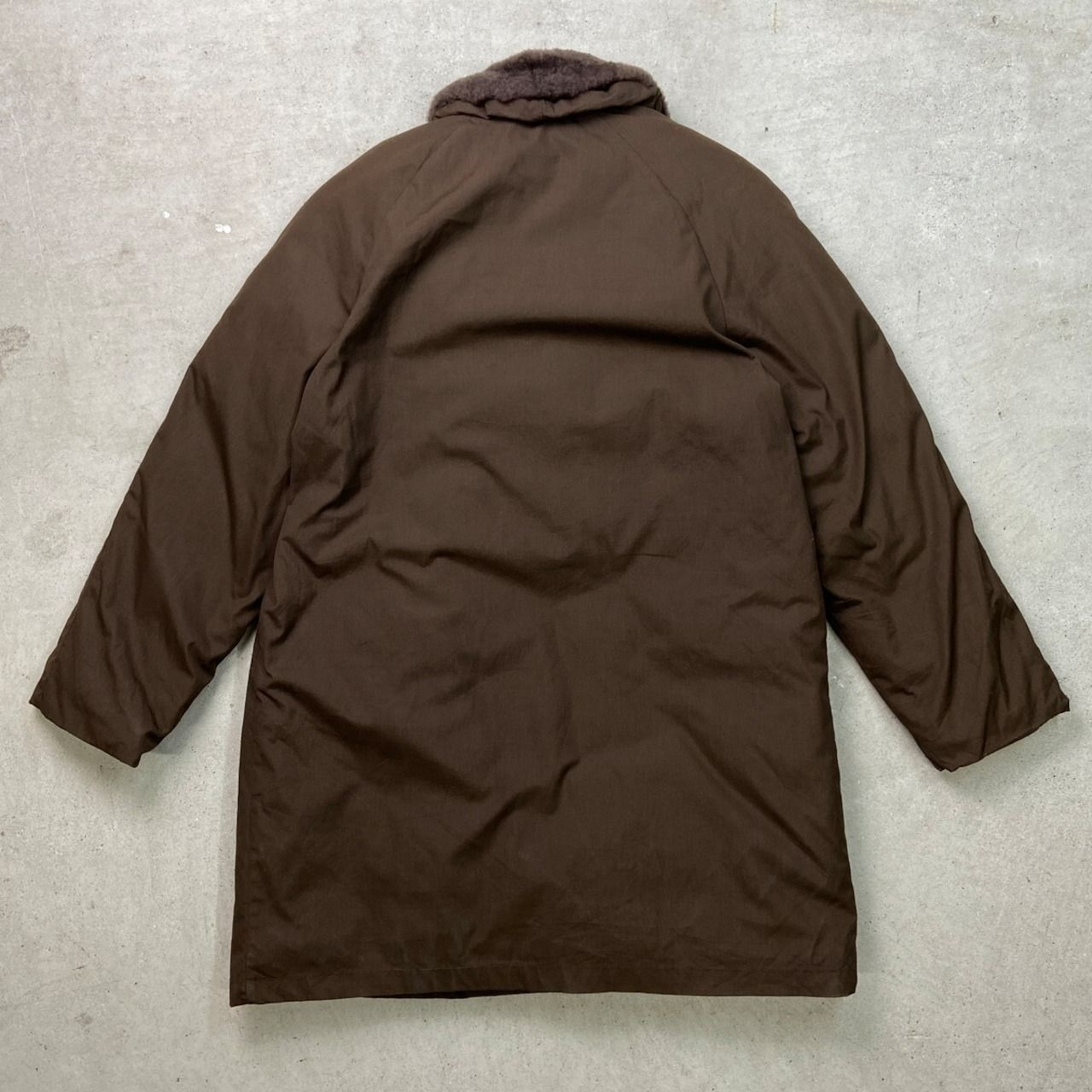 80年代 Eddie Bauer エディーバウアー グースダウンコート 襟ボア 
