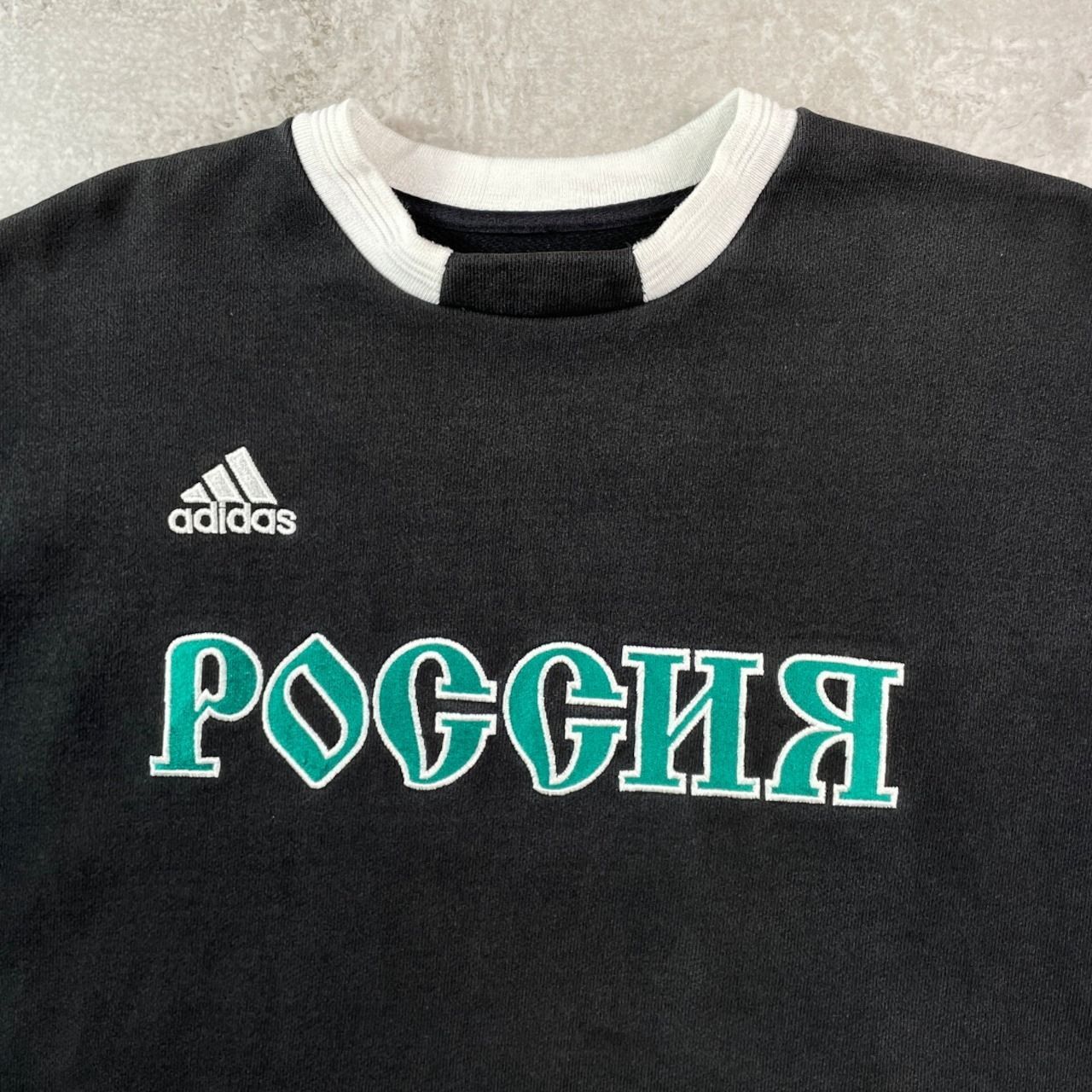 adidas アディダス Gosha Rubchinskiy ブランドロゴ刺繍 スウェット