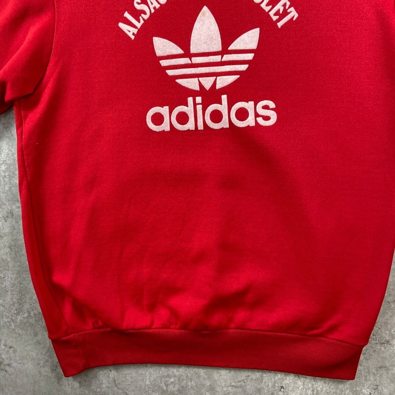 70年代 フランス製 VENTEX社製 adidas アディダス トレフォイルロゴ 
