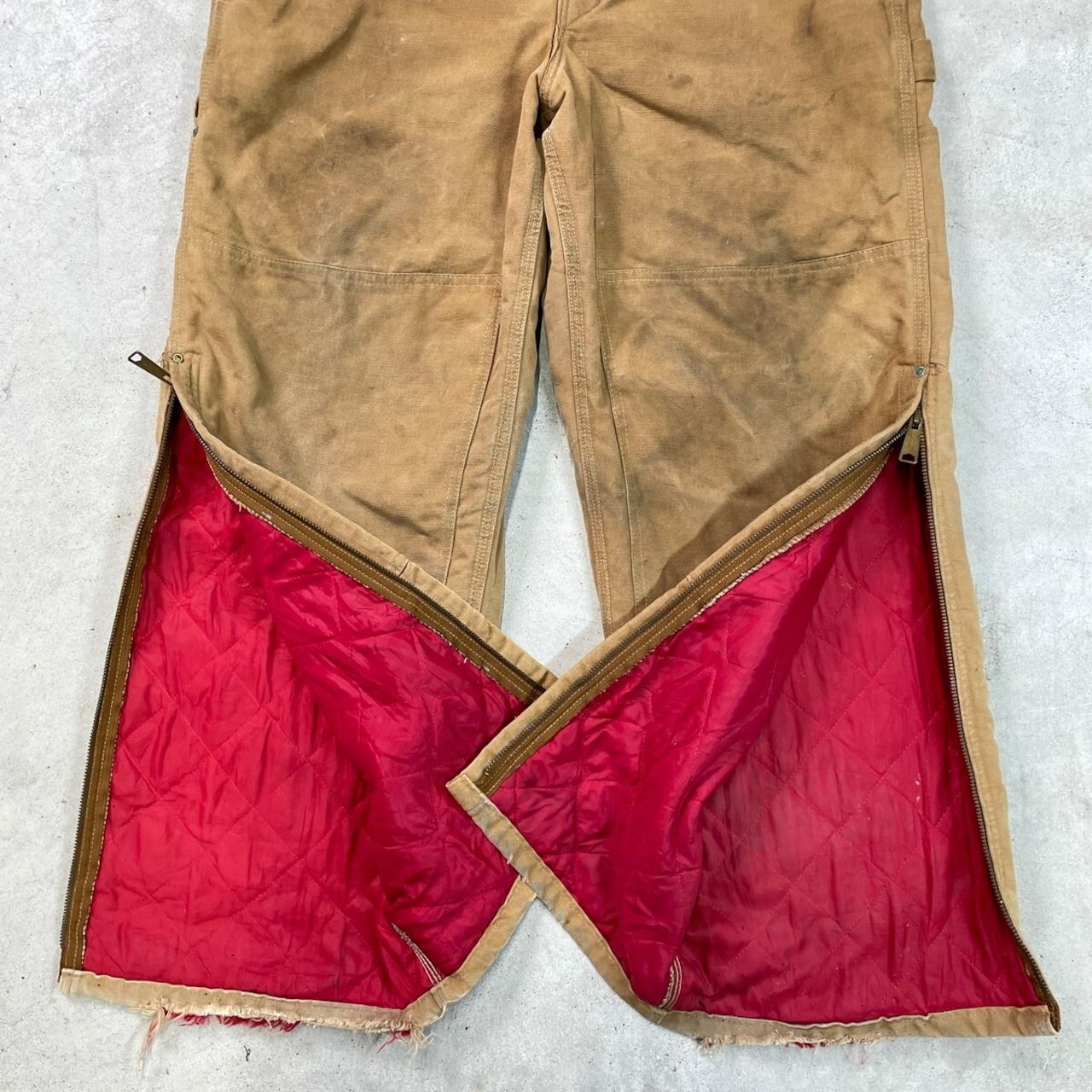 80年代 USA製 Carhartt カーハート ダック地 ダブルニー 