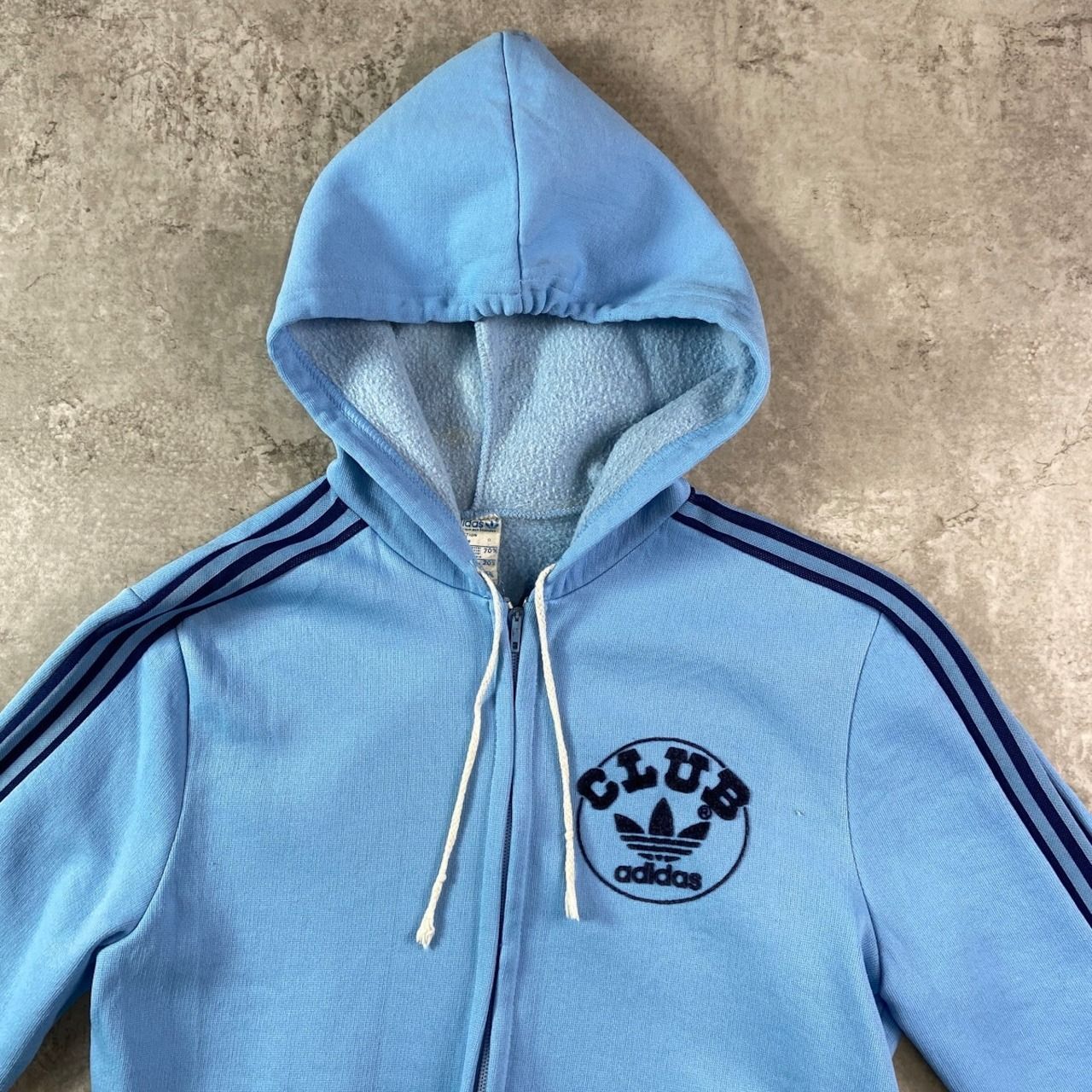 70~80年代 VENTEX社製 adidas CLUB アディダス フロッキープリント