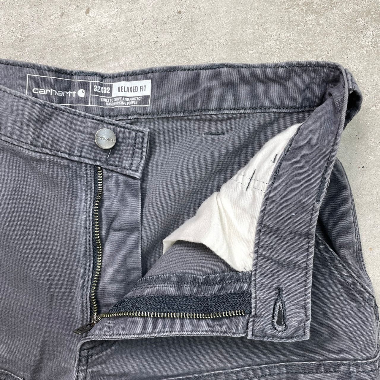 Carhartt カーハート ダブルニー ダック ワークパンツ メンズW32 古着