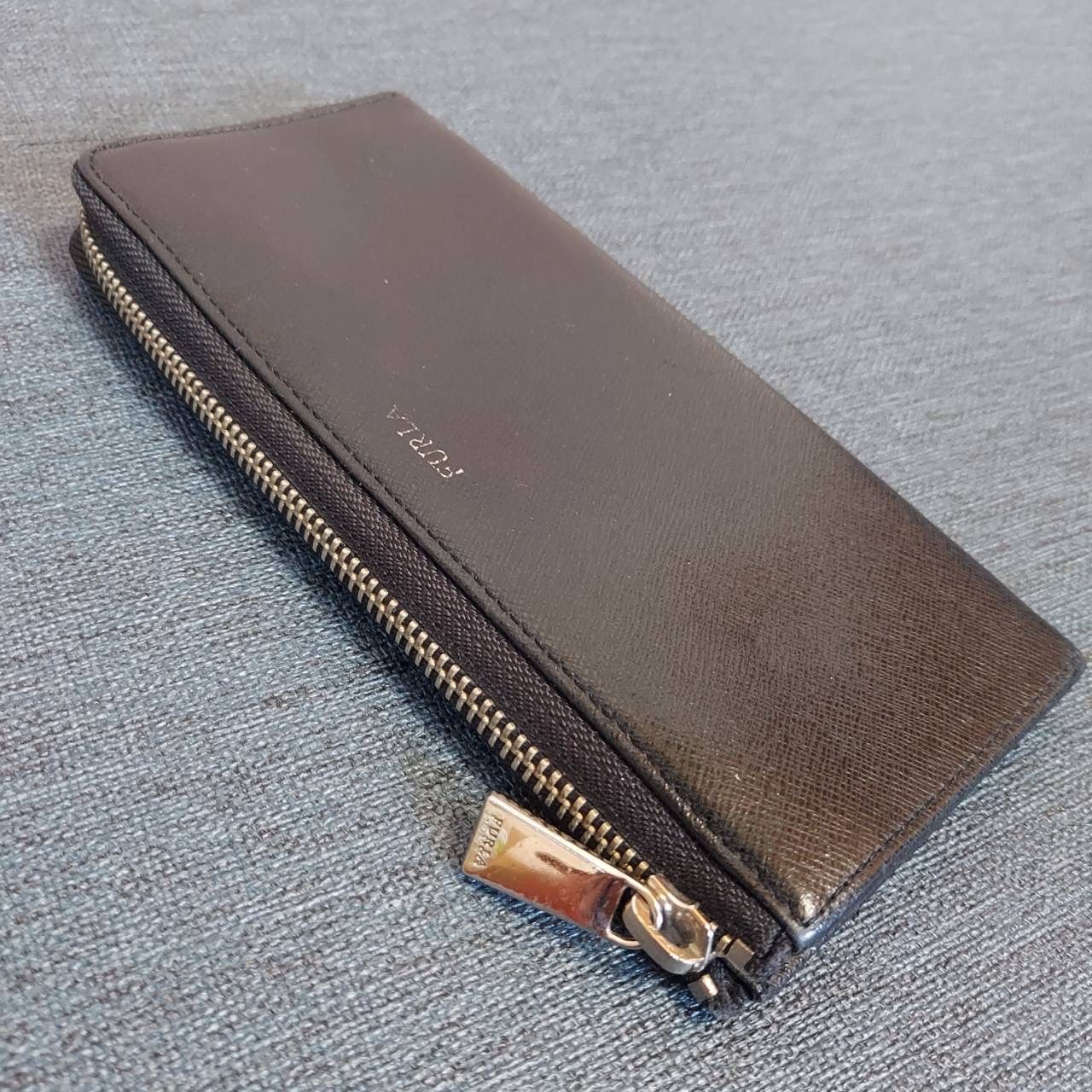 FURLA フルラ レザー 長財布 ブラック 黒 長財布 ロングウォレット