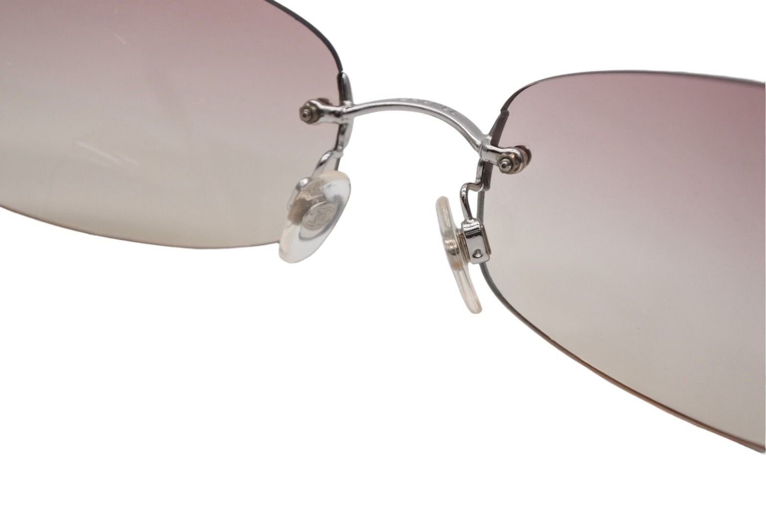 CHANEL シャネル リムレス サングラス 4002 c.124/58 サイズ57□19 130