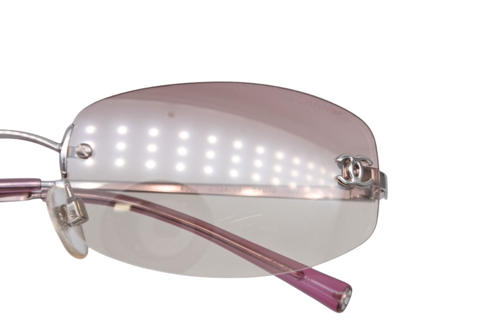 CHANEL シャネル リムレス サングラス 4002 c.124/58 サイズ57□19 130