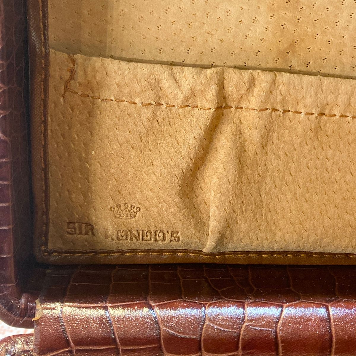 K*A様 サーロンドス クロコダイル風 腕時計ケース 新品 サーロンドス