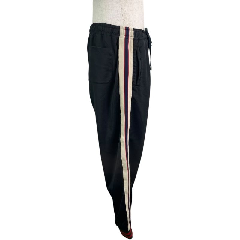 グッチ GUCCI テクニカルジャージトラックパンツ 474635 ブラック