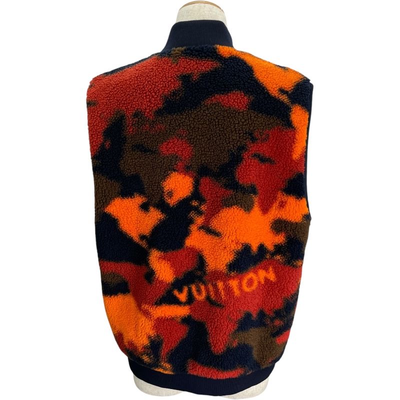 ルイ・ヴィトン LOUIS VUITTON リバーシブルベスト HQY21W ネイビー