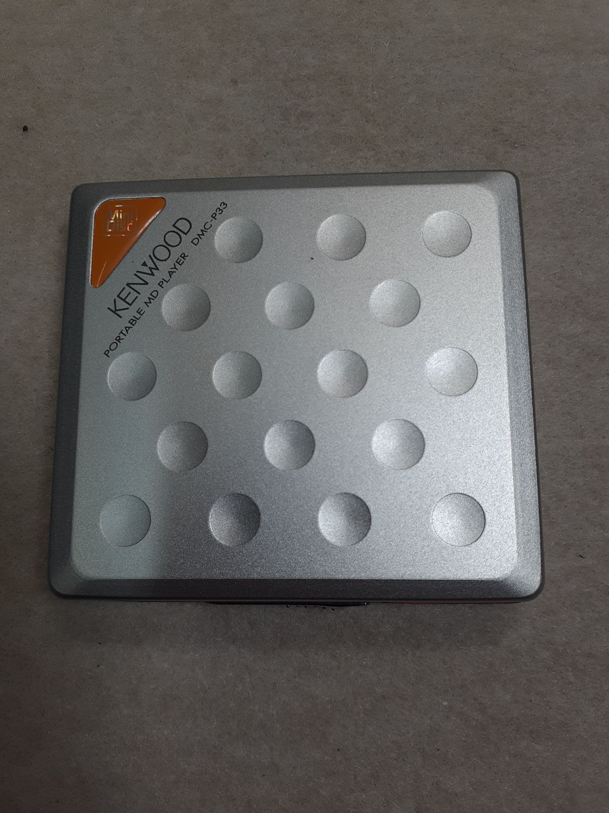 動作確認済み】KENWOOD ケンウッド DMC-P33-S（シルバー） ポータブル