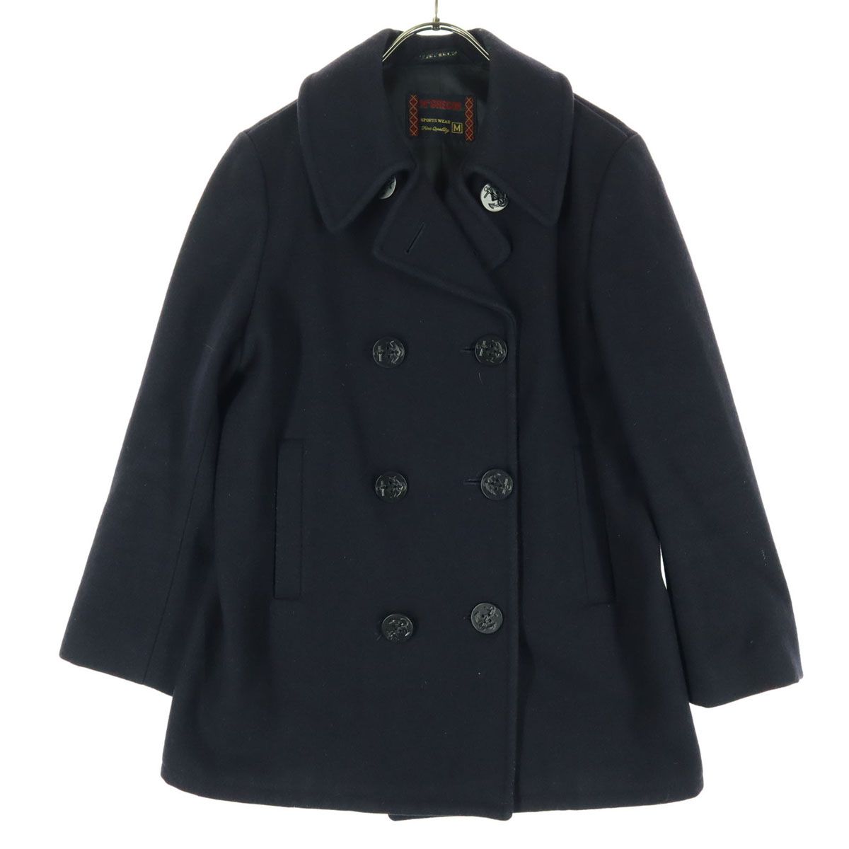 McGregor マックレガー 長袖 ピーコート M ネイビー レディース 古着