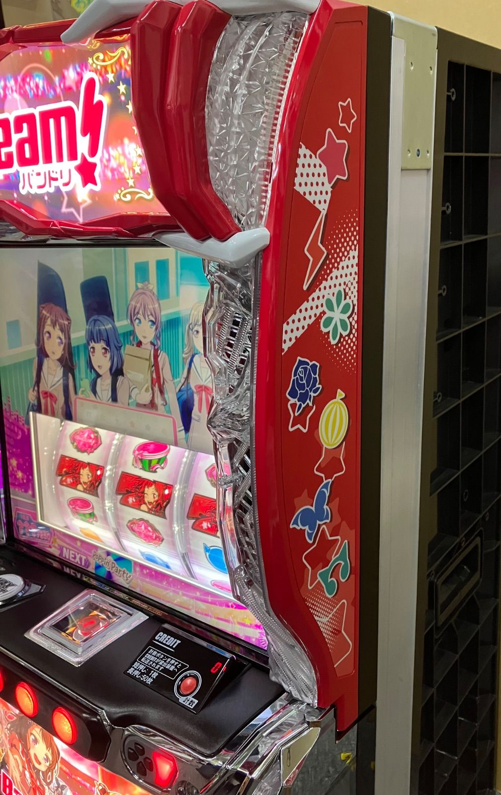 パチスロ実機　Ｌバンドリ　データ対応　ボタンバイブスイッチ付き スマスロ実機【 パチスロ L バンドリ！ / BanG Dream! 】 簡易