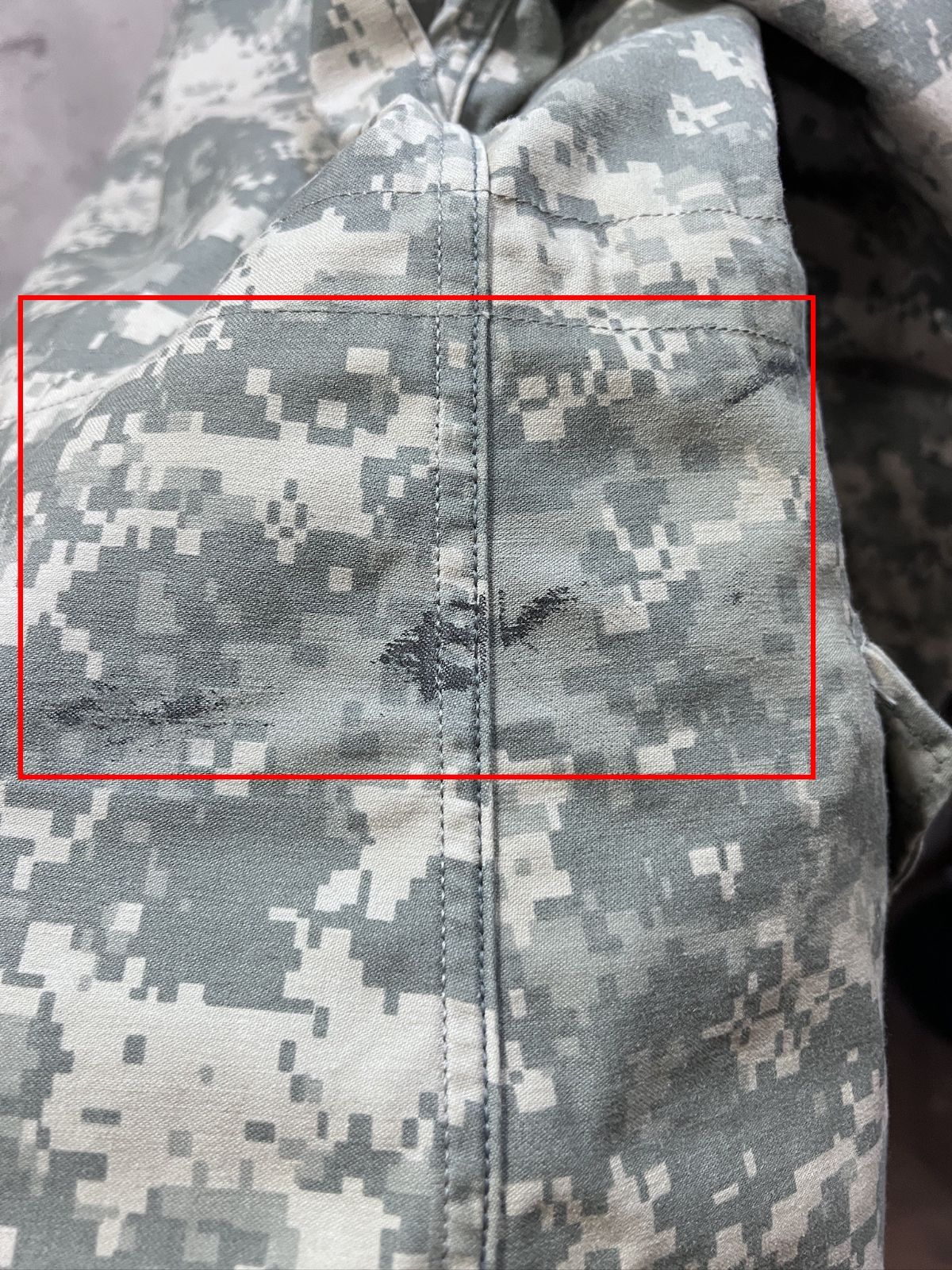 米軍 実物 08年 M-65 ACU UCP デジタルカモ L 迷彩 US ARMY フィールド