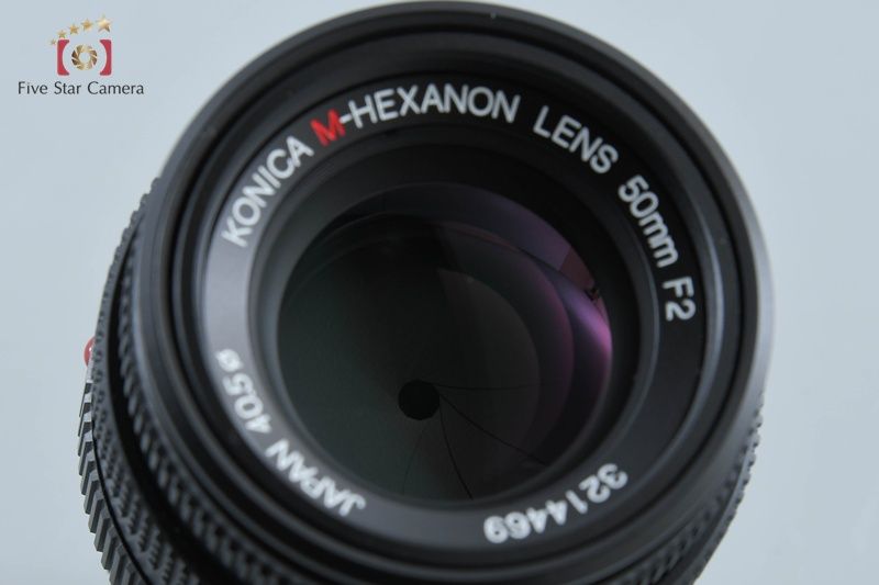 【U3076】 KONICA M-HEXANON 50 F2 コニカ 単焦点 U3076】 KONICA M-HEXANON 50 F2 コニカ 単焦点 U3076】 KONICA M