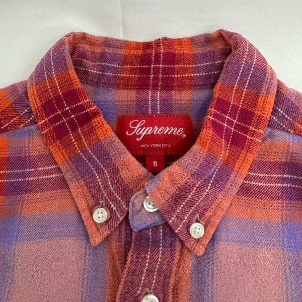 Supreme/シュプリーム【22SS】Brushed Plaid Flannel Shirt/ブラシ