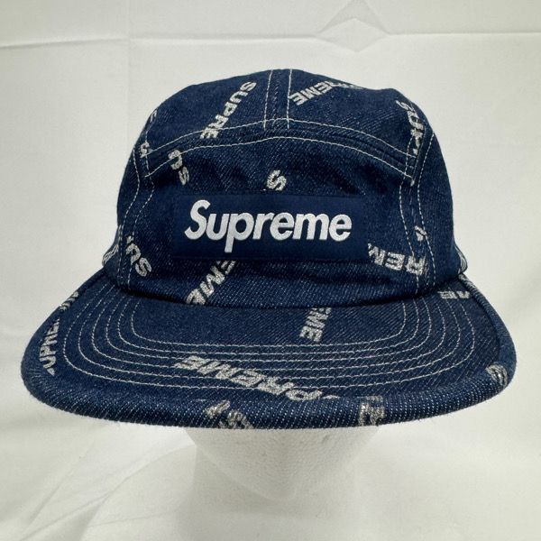 Supreme/シュプリーム【17SS】Denim Logo Camp Cap/デニム ロゴ
