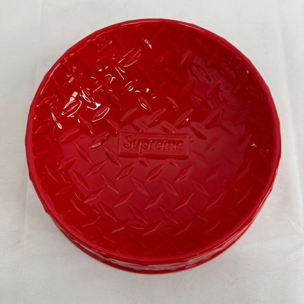Supreme/シュプリーム【23SS】Diamond Plate Dog Bowl/ダイヤモンド