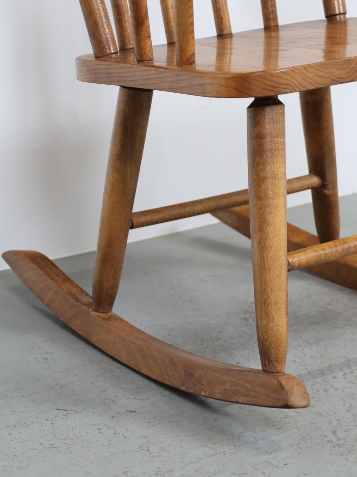 ヴィンテージ ウッド ウィンザー チャイルド ロッキングチェア イス