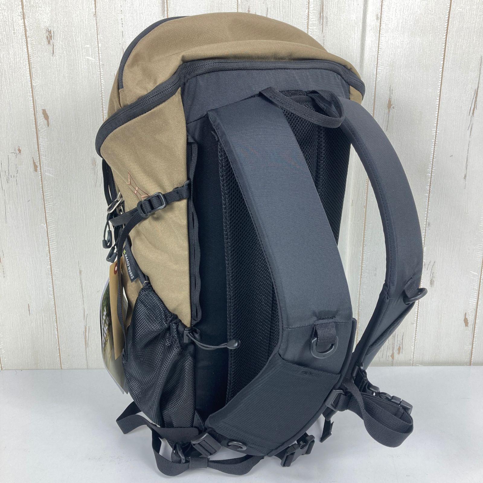 PaaGo WORKS / BUDDY 22 ダークベージュ back pac PAAGO 22（ダーク 