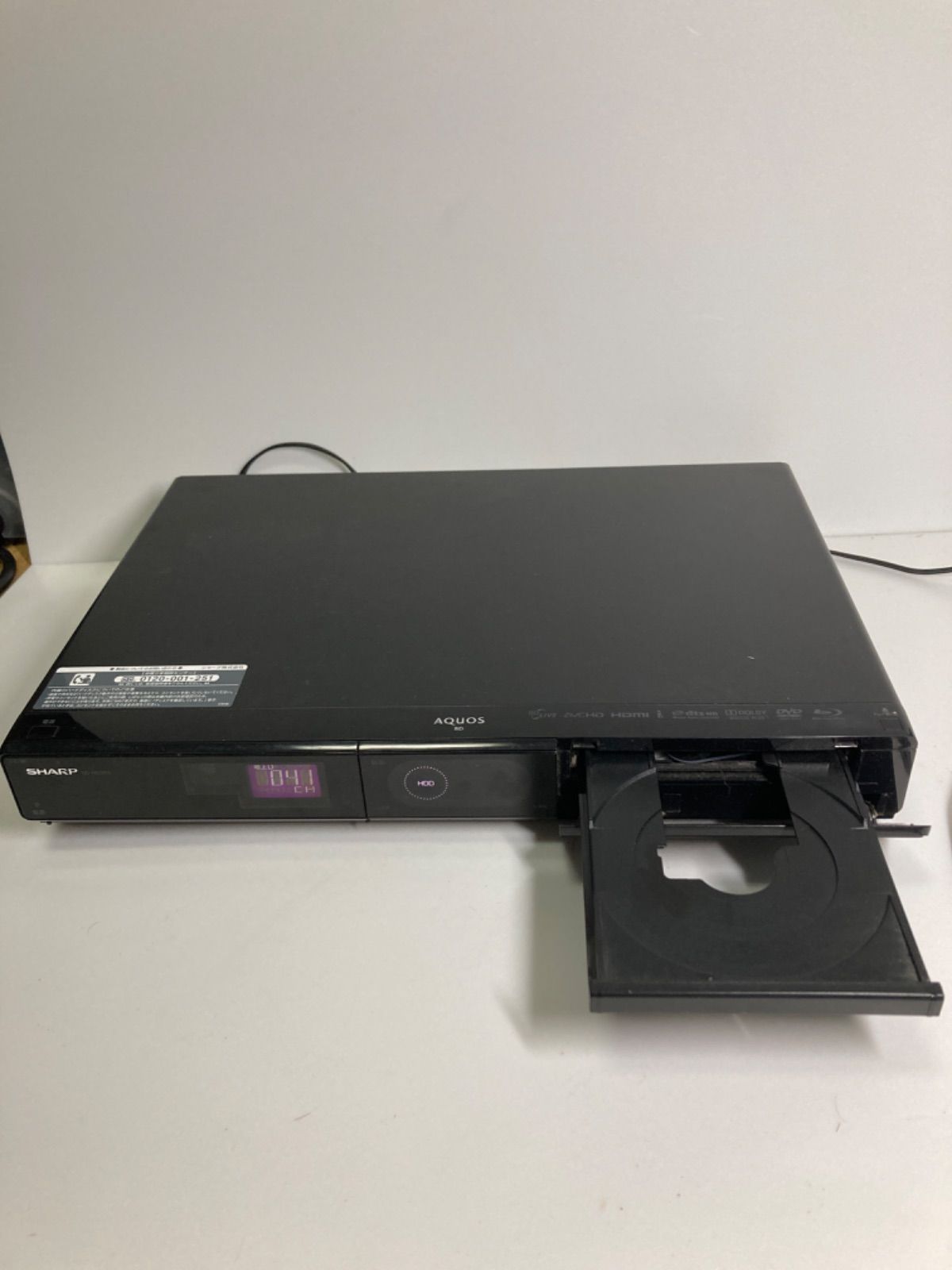 動作未確認 SHARP AQUOS ブルーレイレコーダーBD-HDS63 - メルカリ