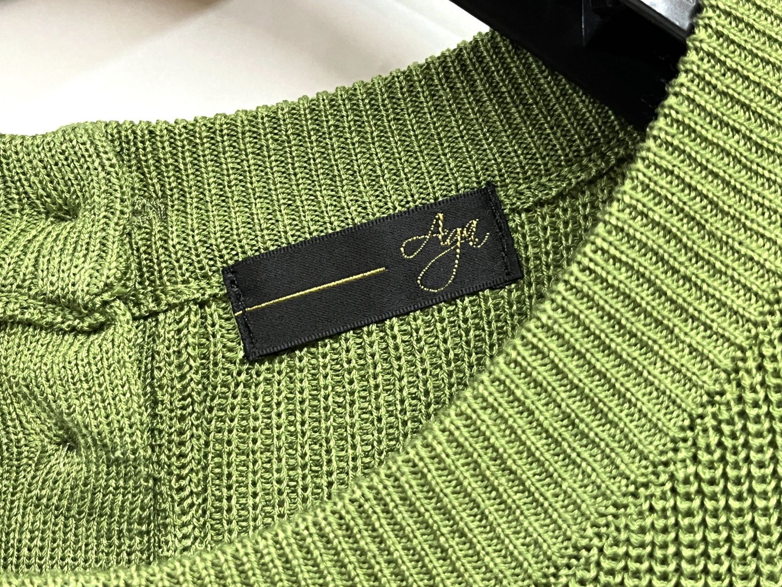 Aga｜アーガ レイヤードデザイン ニット プルオーバー YAMADAYA