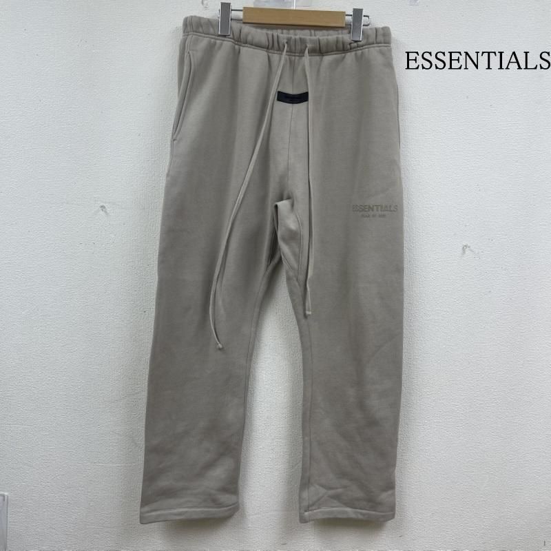 FEAR フォグ ESSENTIALS ラバーロゴパッチロングパンツ メンズ M OF