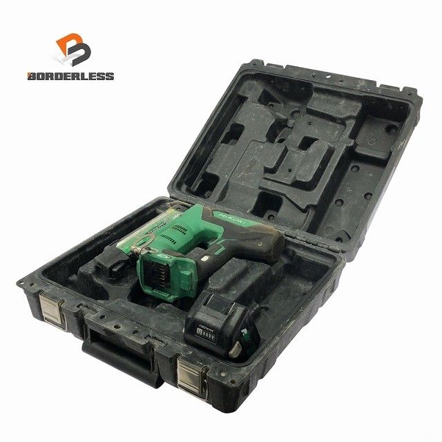品 HiKOKI ハイコーキ 36 V 40 mm コードレス仕上釘打機 バッテリー 付 充電式 フィニッシュネイラ121432