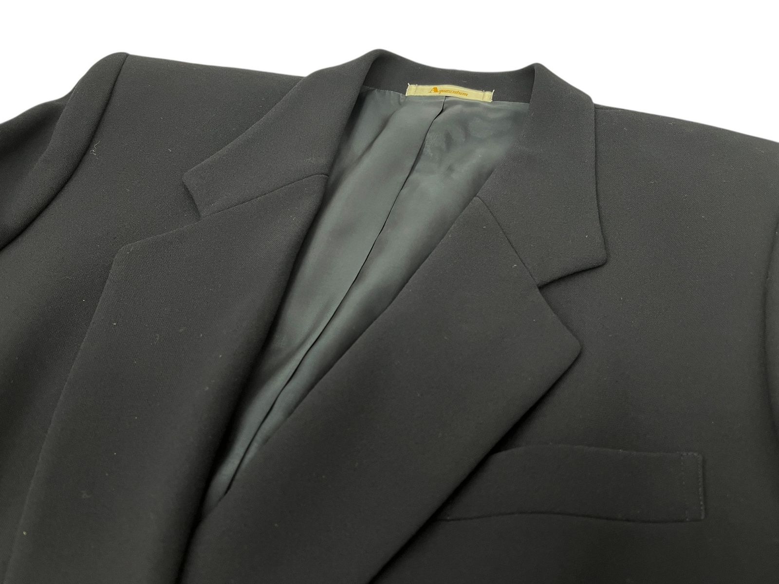 Aquascutum (アクアスキュータム) 日本製 ウール ダブルブレスト