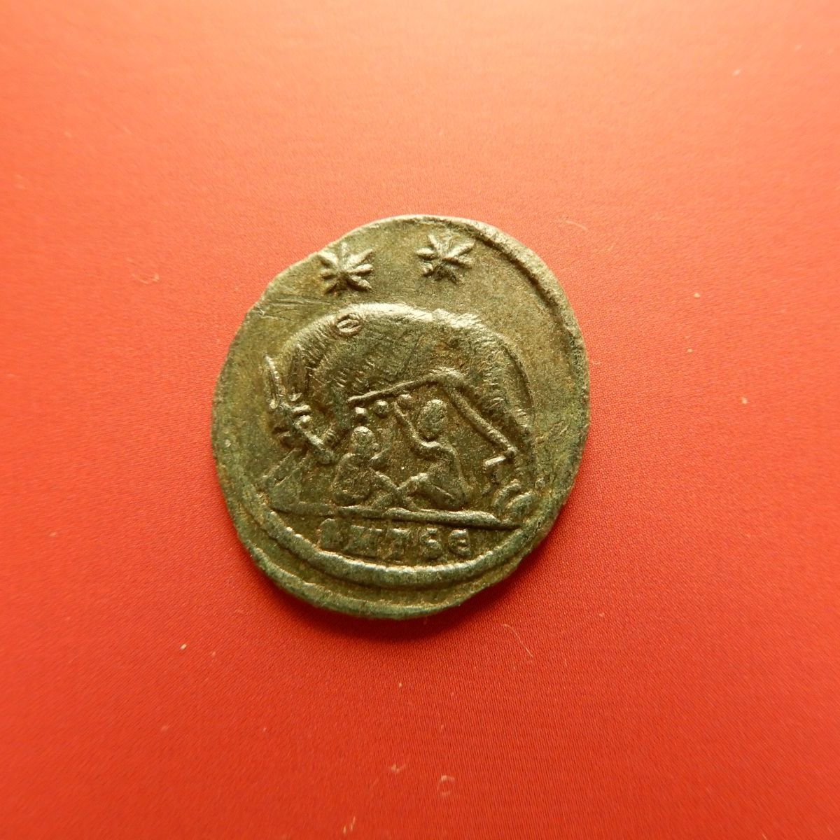 古代ローマコイン 帝政期 コンスタンティヌス 銅貨 - メルカリ