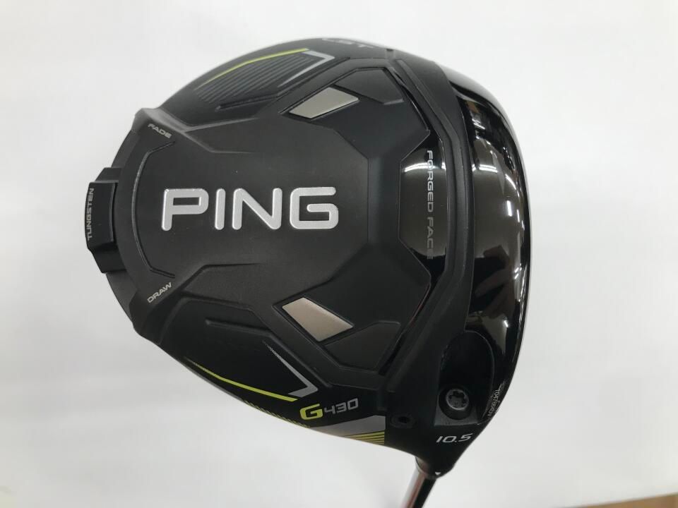 ピン G430 LST 10.5度 ALTA J CB BLACK Sフレックス ドライバー 中古