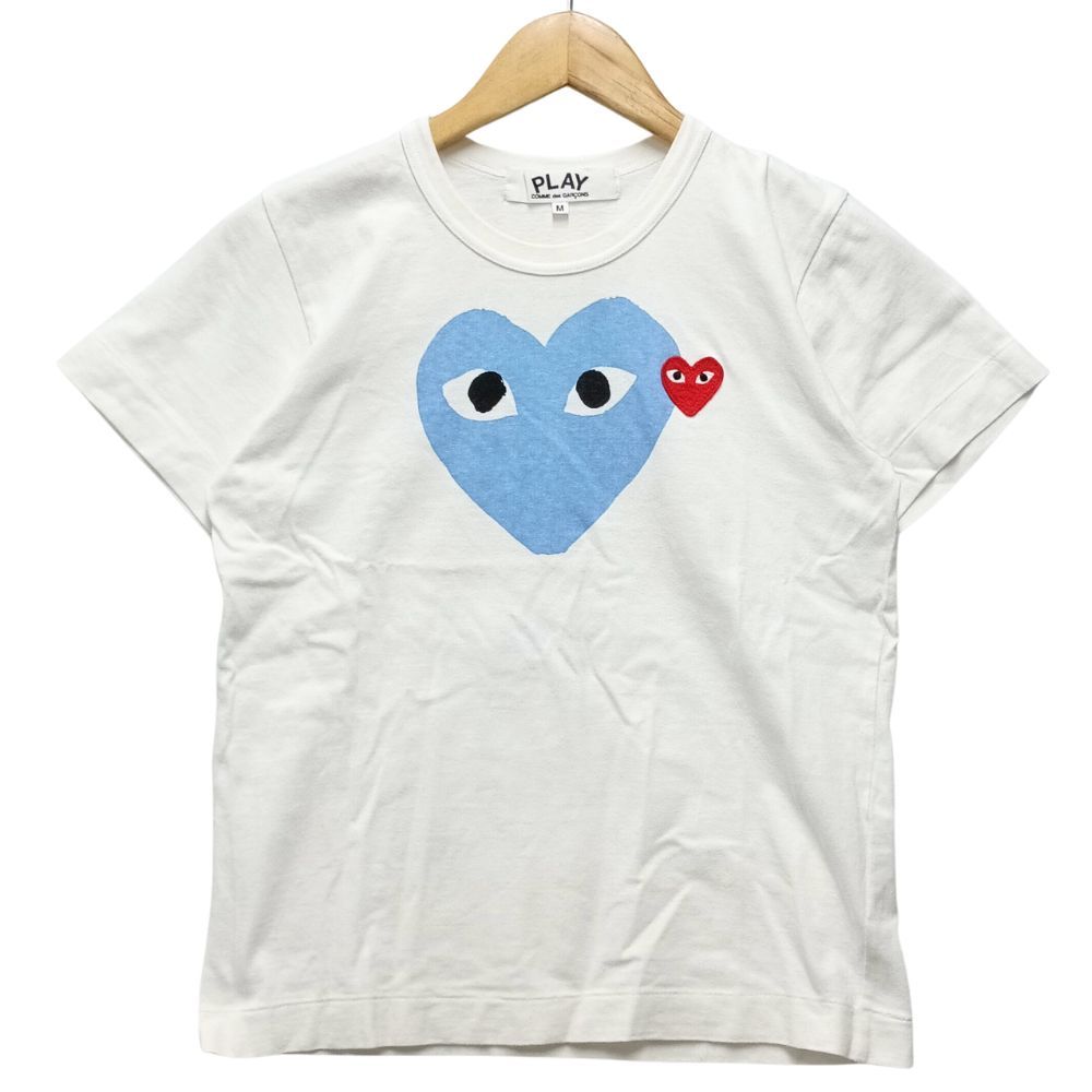 PLAY COMME DES GARCONS プレイコムデギャルソン ハートプリント 刺繍