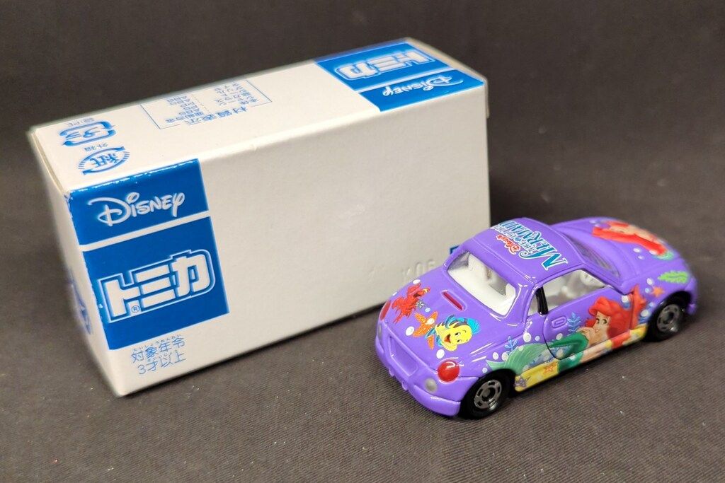 絶版希少 新品 ディズニートミカ リトルマーメイド コペン　4台セット 絶版希少 新品 ディズニートミカ リトルマーメイド コペン 4台セット