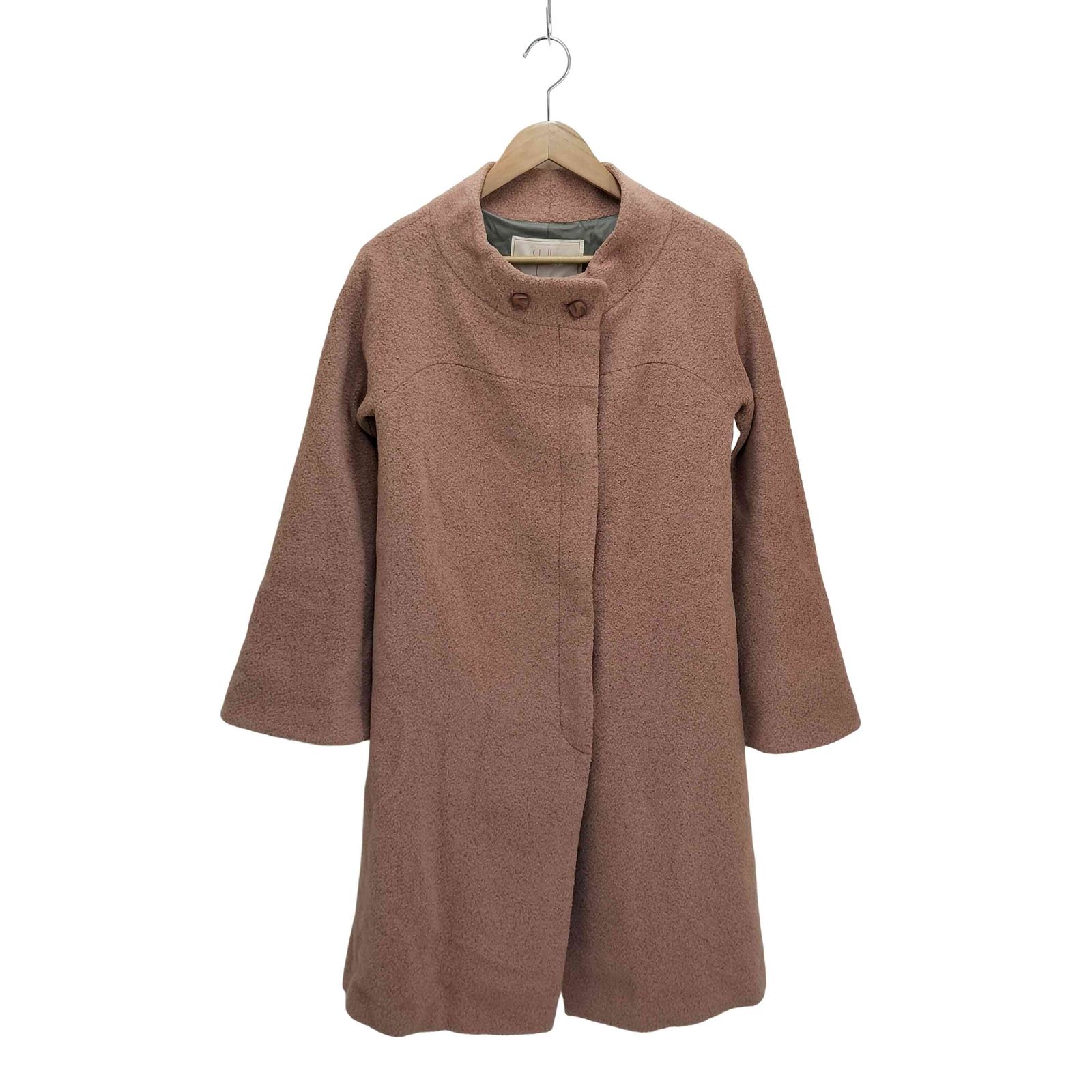 シビラ Sybilla アンゴラ混 バンドカラーコート レディース M - メルカリ